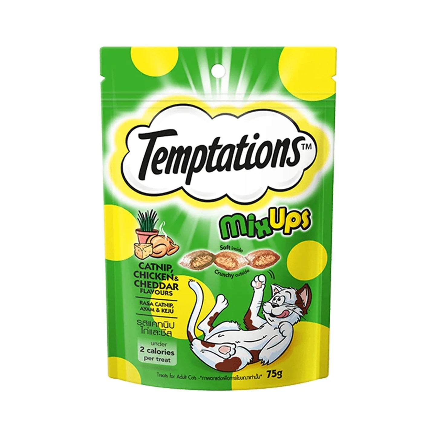 Temptations Mixups - Catnip Chicken And Cheddar