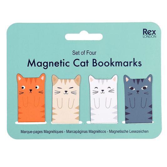 Magnet Cat Bookmarks Set of 4
