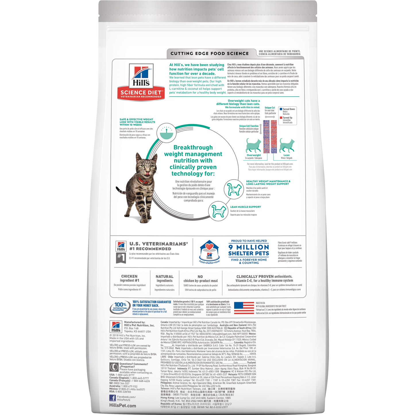 Hills Science Diet Adult Perfect Weight 1.31kg