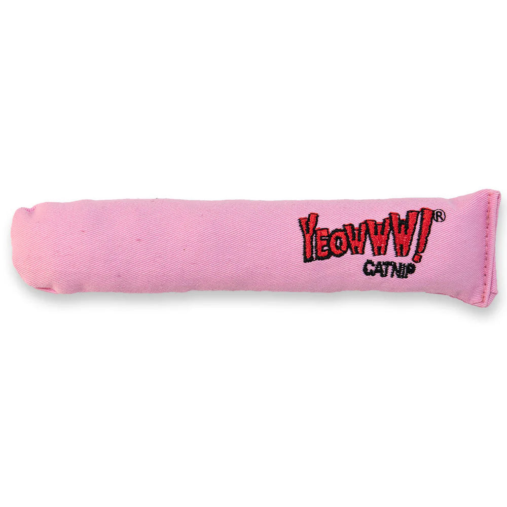 Yeowww! It's a Girl Pink Cigar Catnip Toy