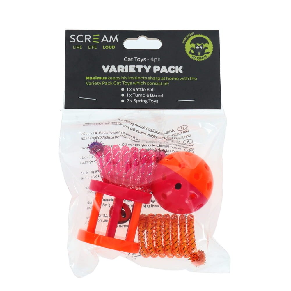 Loud Pink and Orange Variety Pack Toys