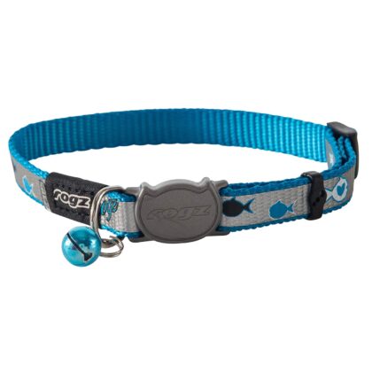 Collar Rogz Reflectocat Sml - Black Cat