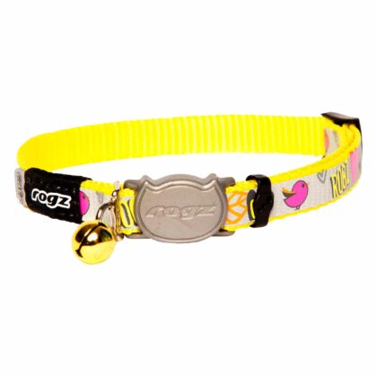 Collar Rogz Reflectocat Xsml - Blue Fish