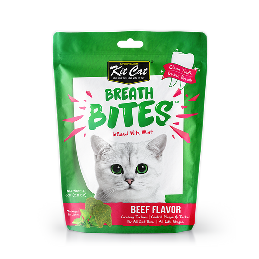 Kitcat Breath Bites 50g - Beef