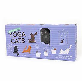 Yoga Cats Mini Pot Plant