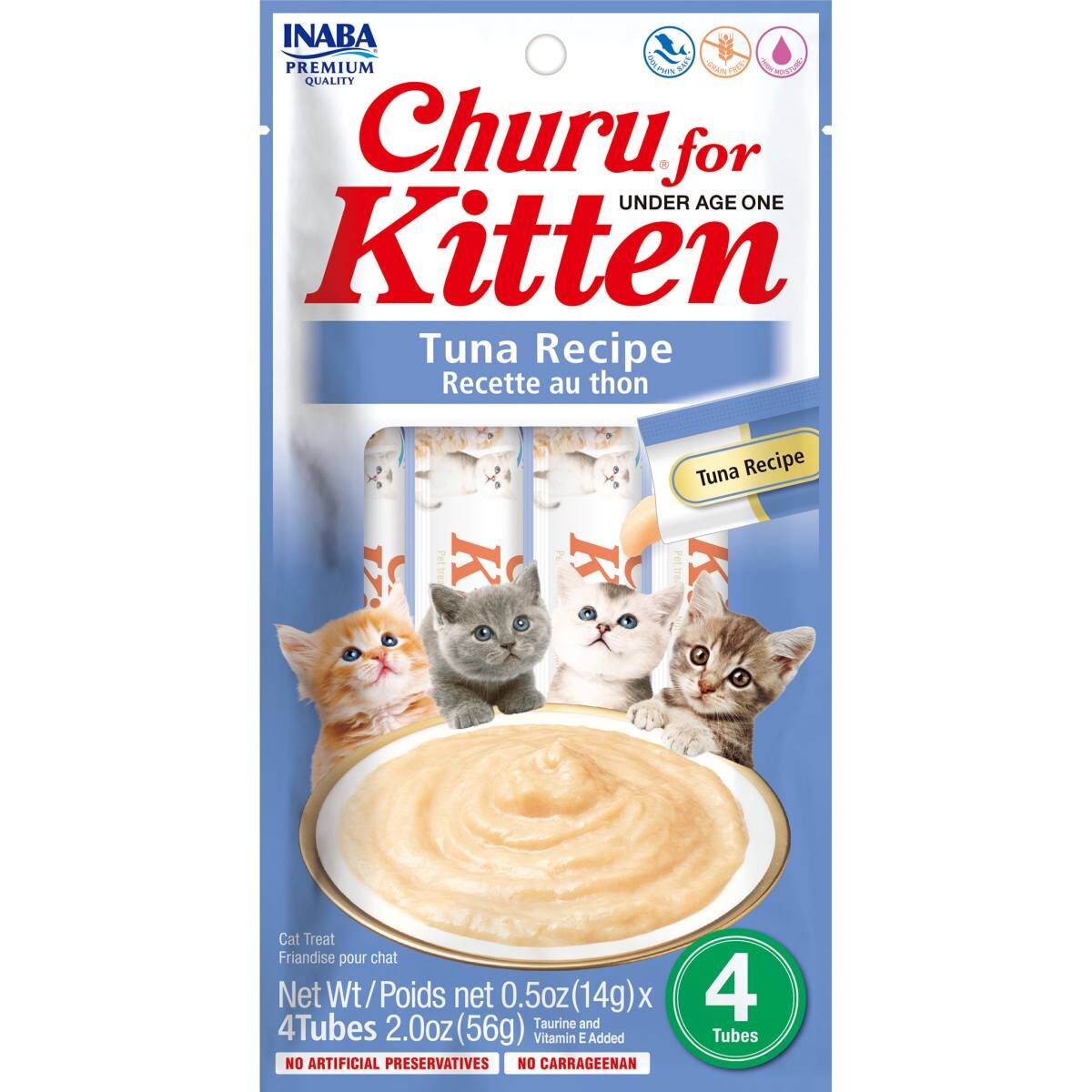 Inaba Churu Puree Kitten Tuna