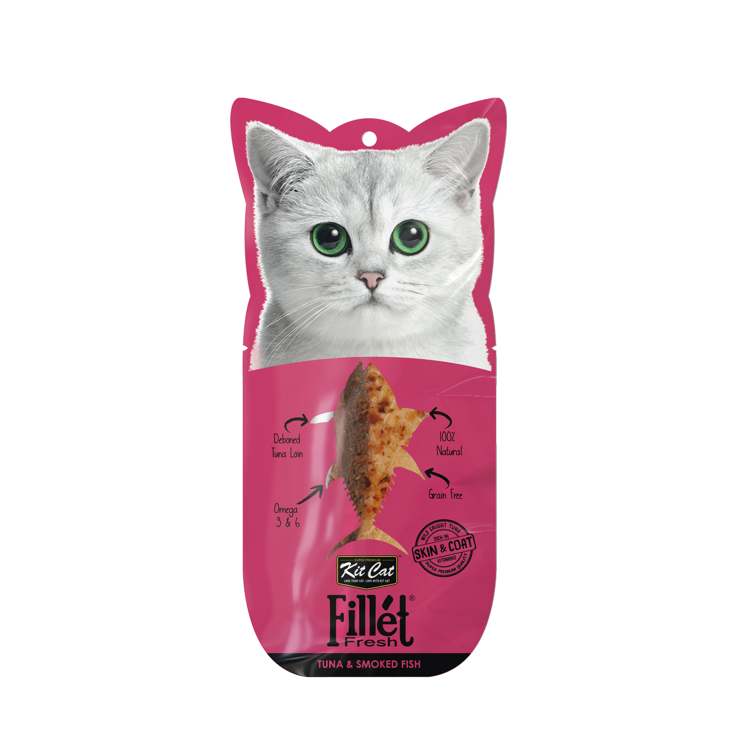 Kitcat Fillet Fresh 30g - Tuna / Smoked Fish