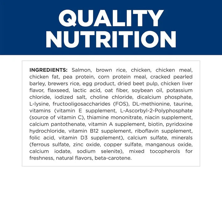 Hills Science Diet Kitten Sensitive Skin and Stomach Salmon 1.58kg