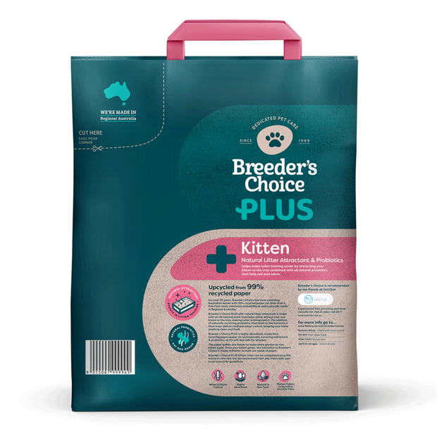 Litter Breeders Choice Plus Kitten 10lt
