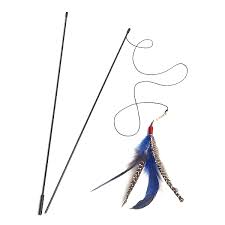 Da Bird Pull-Apart Wand Cat Feather Teaser