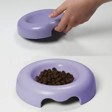 United Pets Kitty Cat Bowl Lilac