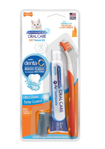 Nylabone Advanced Oral Care Cat Dental Kit