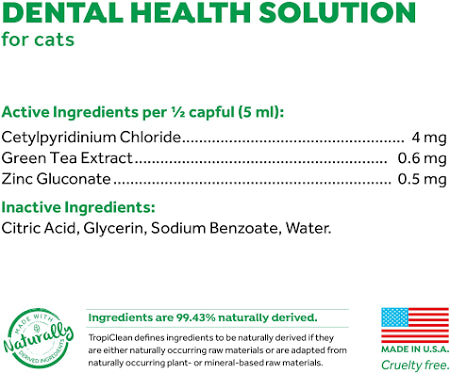 TropiClean Fresh Breath Water Additive - Large