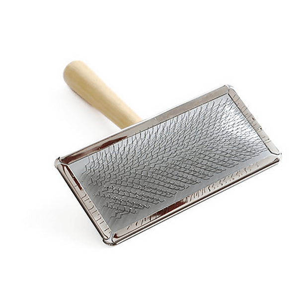 Brush Styleit Slicker Wood Handle Sml
