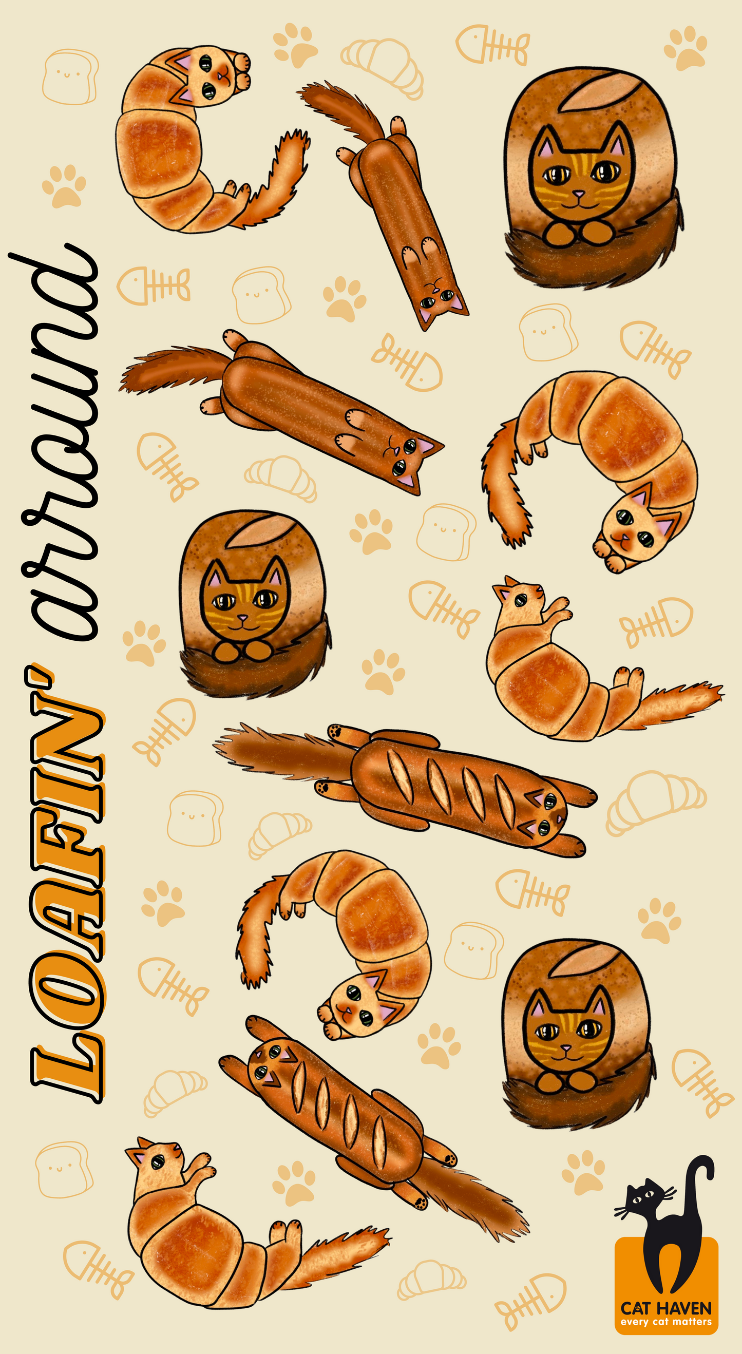 Loafin' around Beach Towel - NOW DISCOUNTED