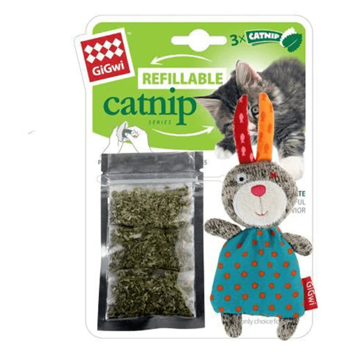 Gigwi Refill Catnip Teabag - Rabbit