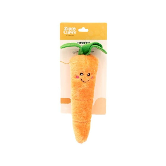 Zippy Claws Kickerz Carrot Interactive Cat Toy