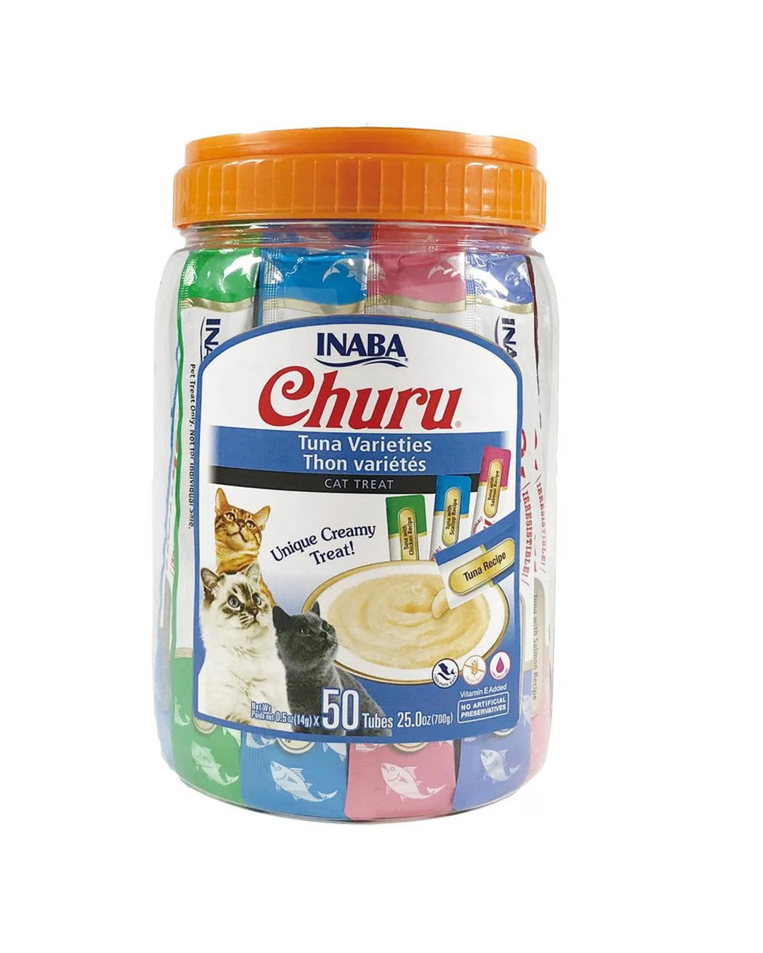 INABA Churu Tuna Varieties 50 Tubes