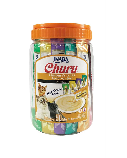 INABA Churu Chicken Varieties 50 tubes
