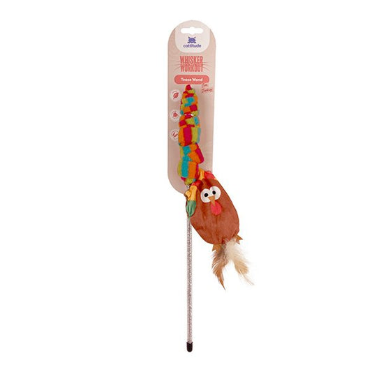 Cattitude Tim Turkey Teaser Wand