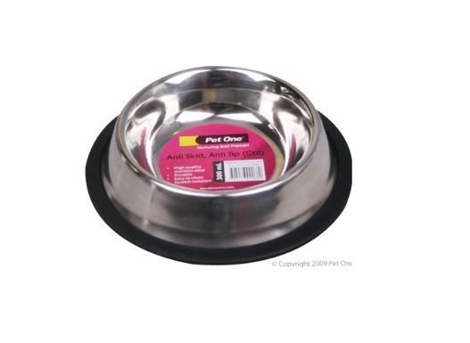 Bowl Stainless Steel Non Skid 450ml