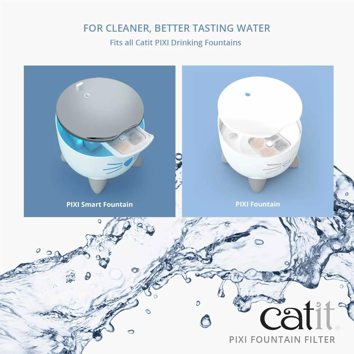 Pixi Cat Drinking Fountain 3pk Filter
