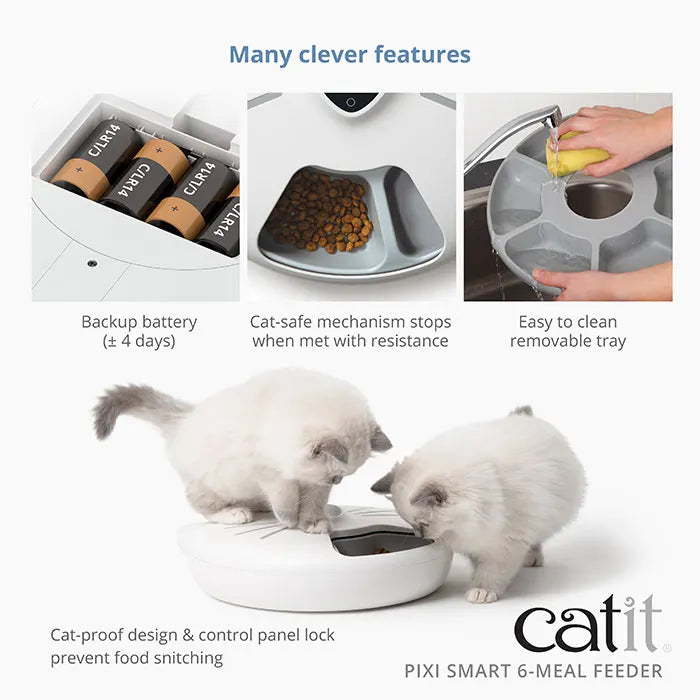 Pixi Smart 6 Meal Feeder Unit