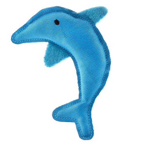 Beco Catnip Recycled Plastic Dolphin Toy