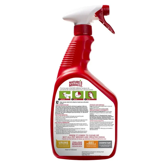 Nature's Miracle Advanced Stain & Odor Eliminator 946ml