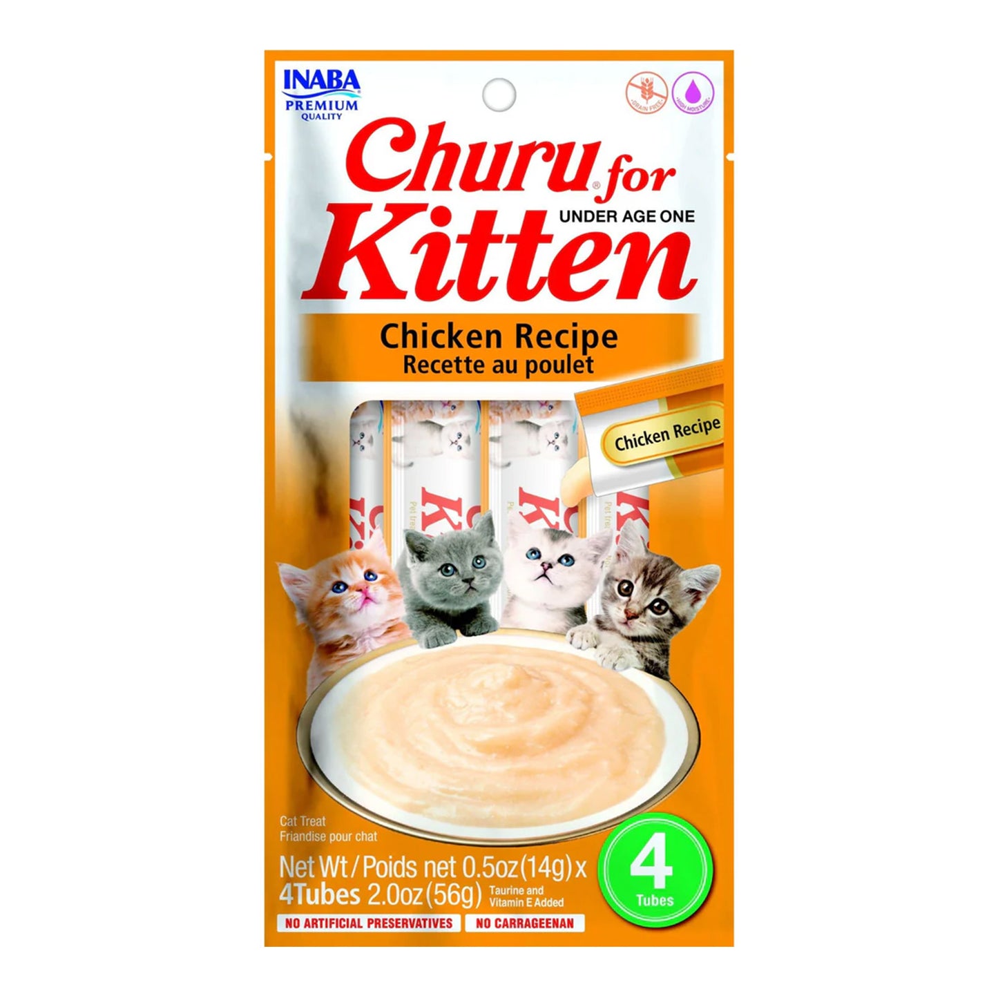 Inaba Churu Puree Kitten Chicken