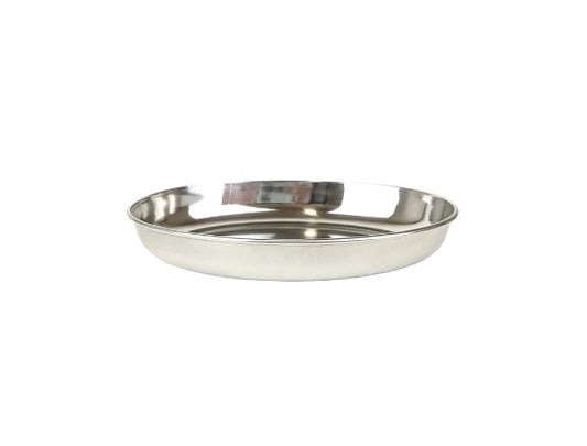 Bowl Saucer Cattitude Stainless Steel Kitty Oval