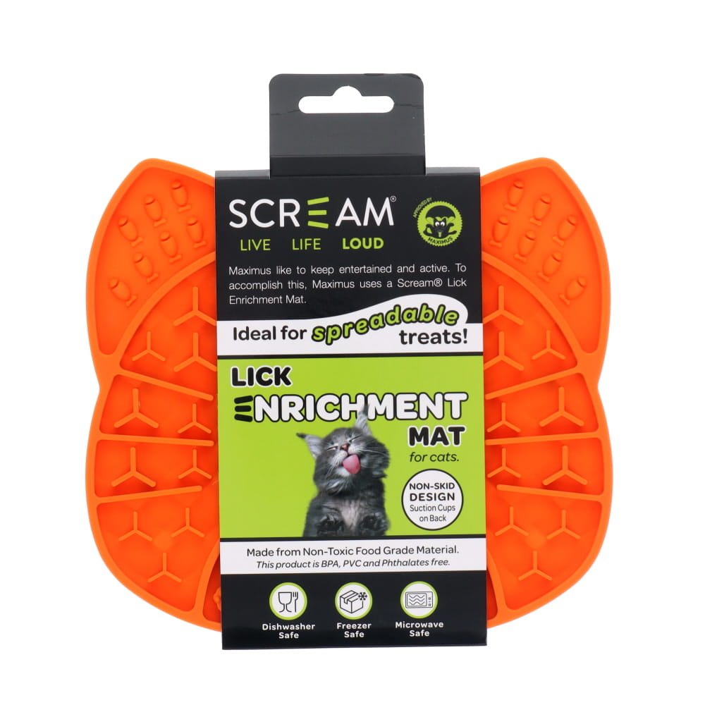 Scream Lick Mat Suction Base - Pink