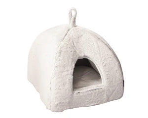 Pet One Cat Cave Rounded - Light Grey