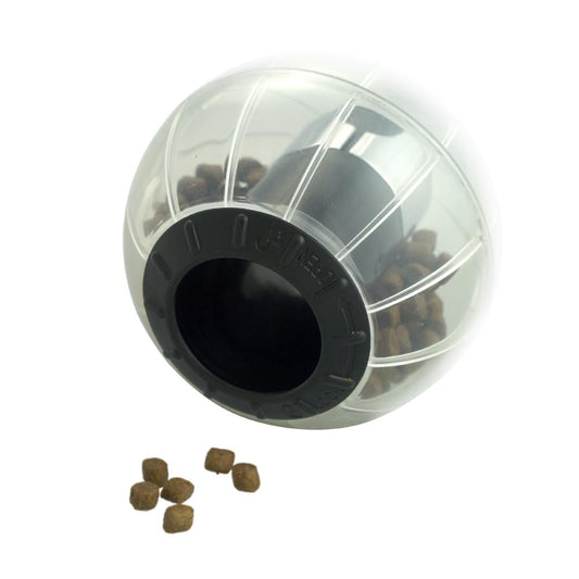 Catmosphere Treat Dispensing Cat Ball - Black