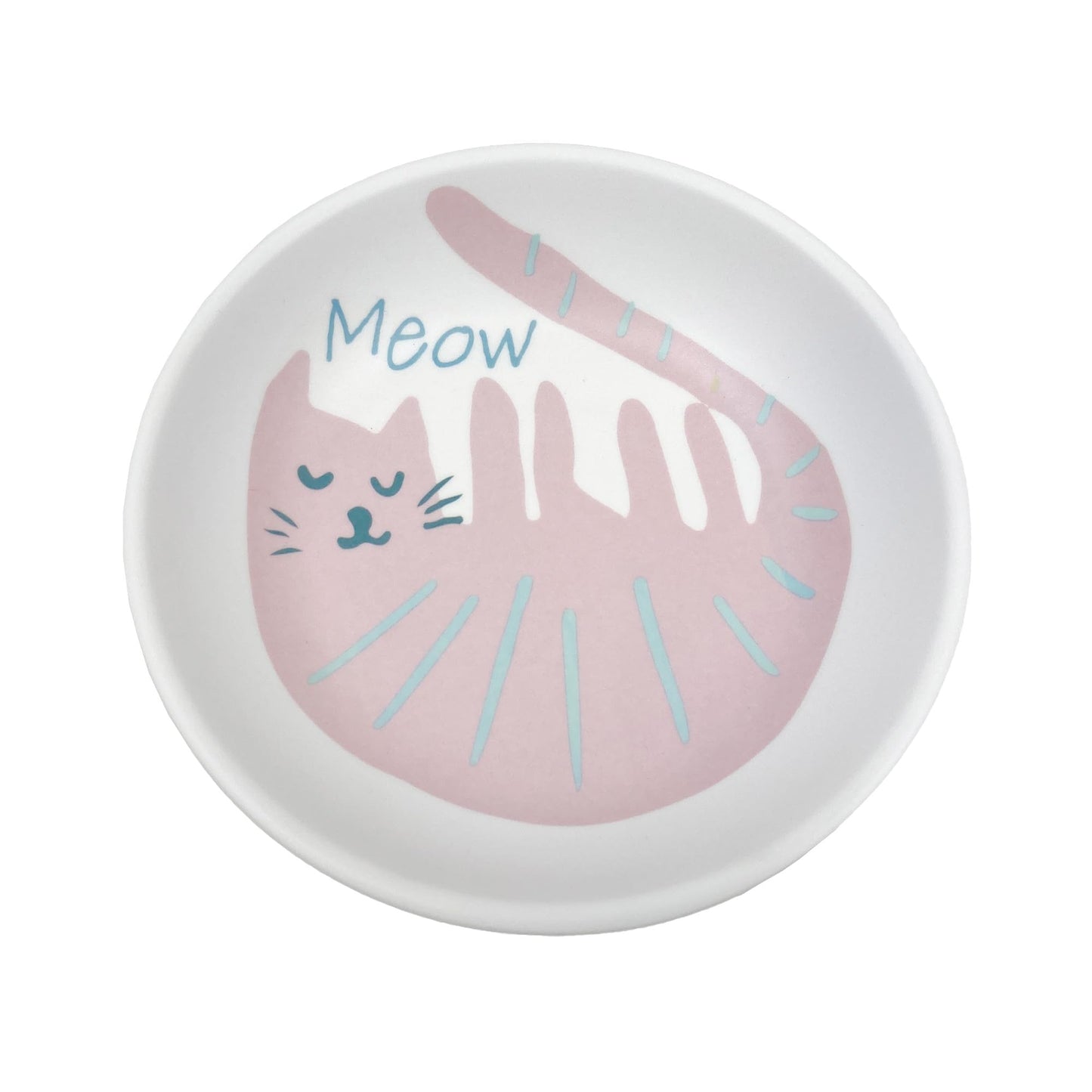 Bowl Saucer Cattitude Carrara Marble
