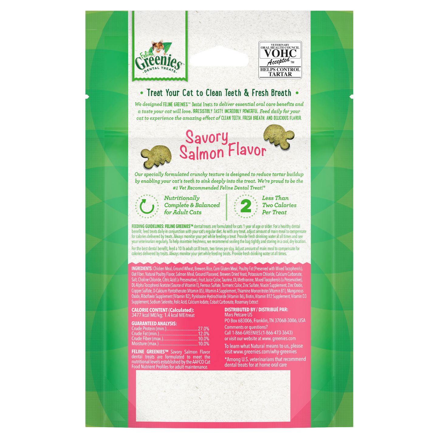 Greenies Treat 60g - Salmon