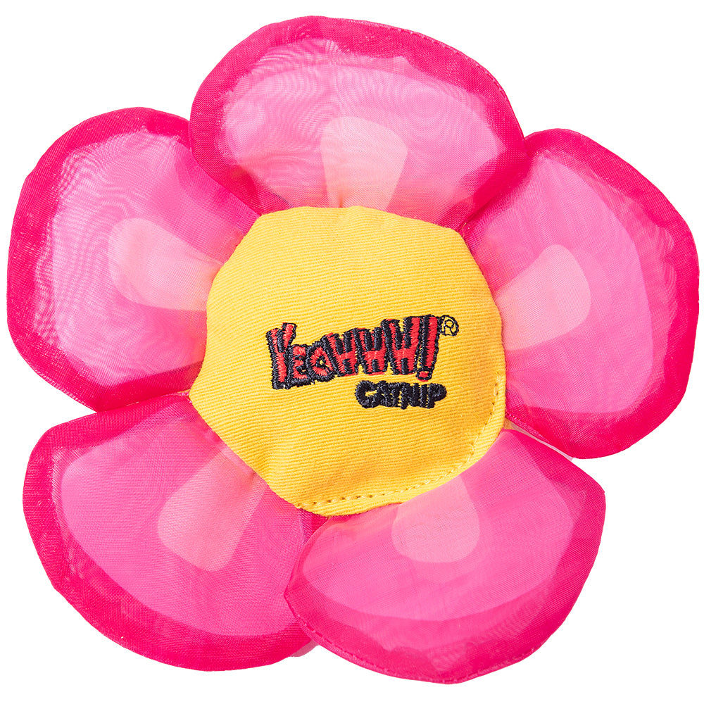 Yeowww! Daisy Flower Catnip - Pink