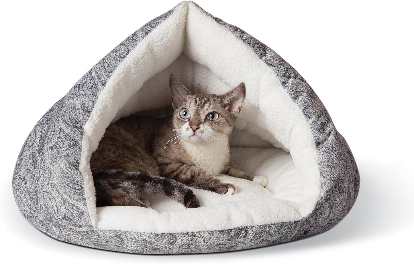 K & H Self Warming Kitty Hut Grey