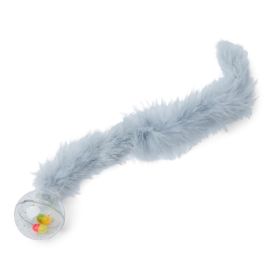 Pet One Ball with Feather Tail Toy