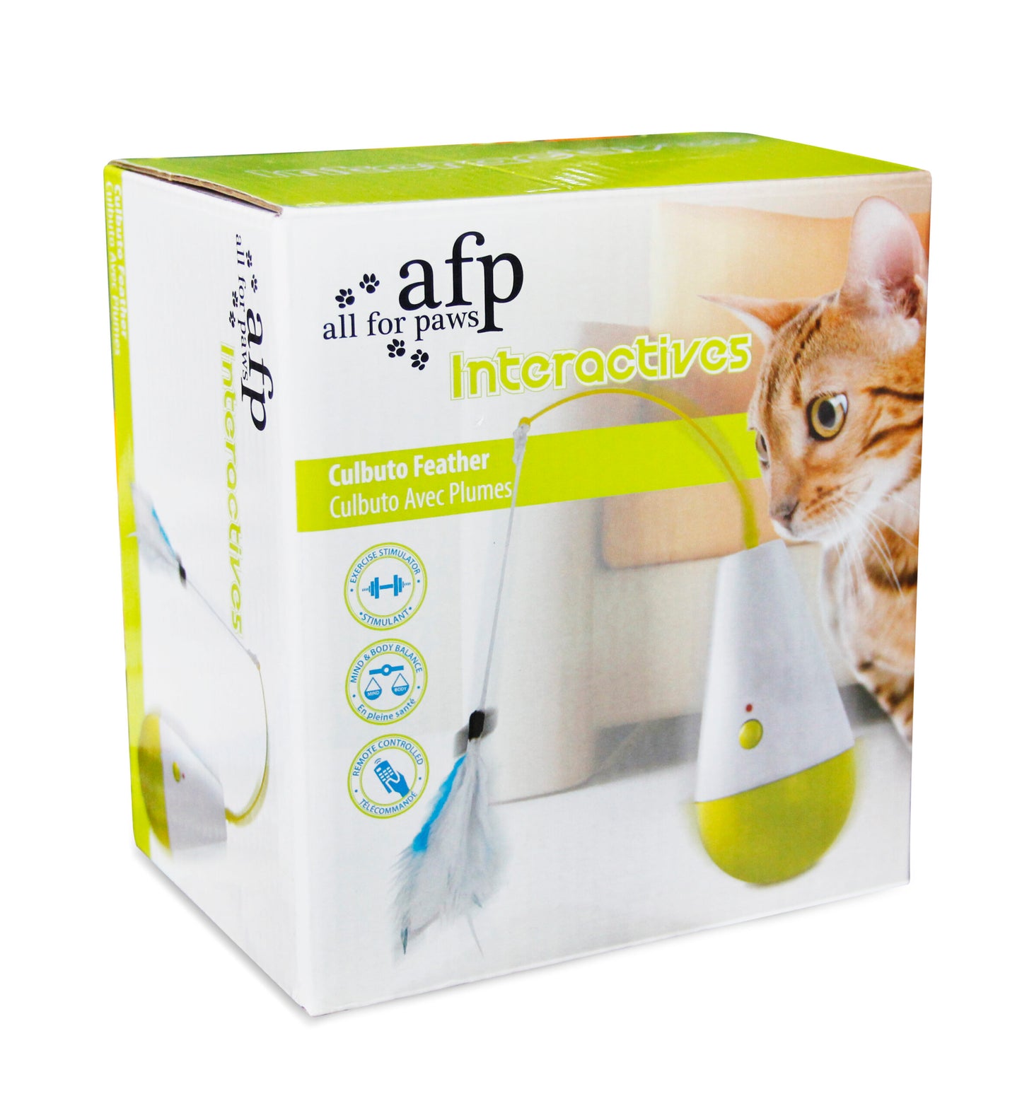 AFP Interactive Culbuto Dancing Feather Wand