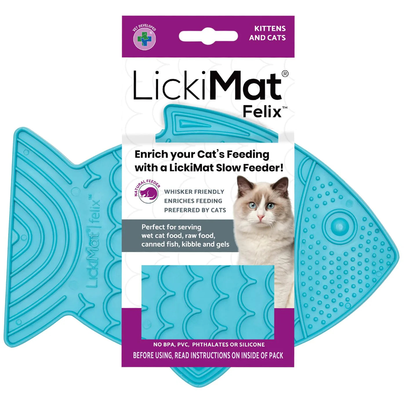 LickiMat Felix - Green