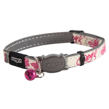 Collar Rogz Glowcat Sml - Jumping Cat