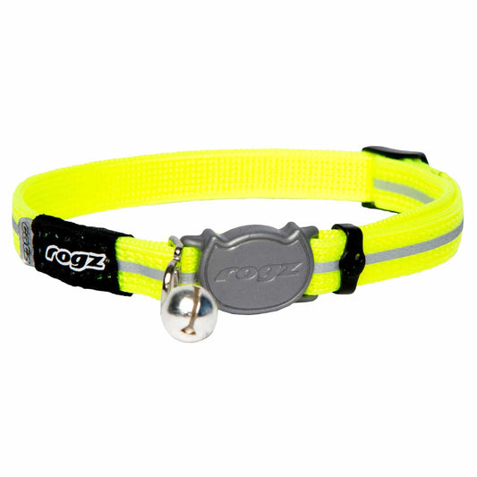 Collar Rogz Alleycat Xsml - Dayglo