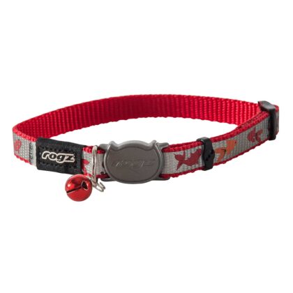 Collar Rogz Reflectocat Xsml - Blue Fish