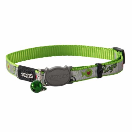 Collar Rogz Reflectocat Sml - Black Cat