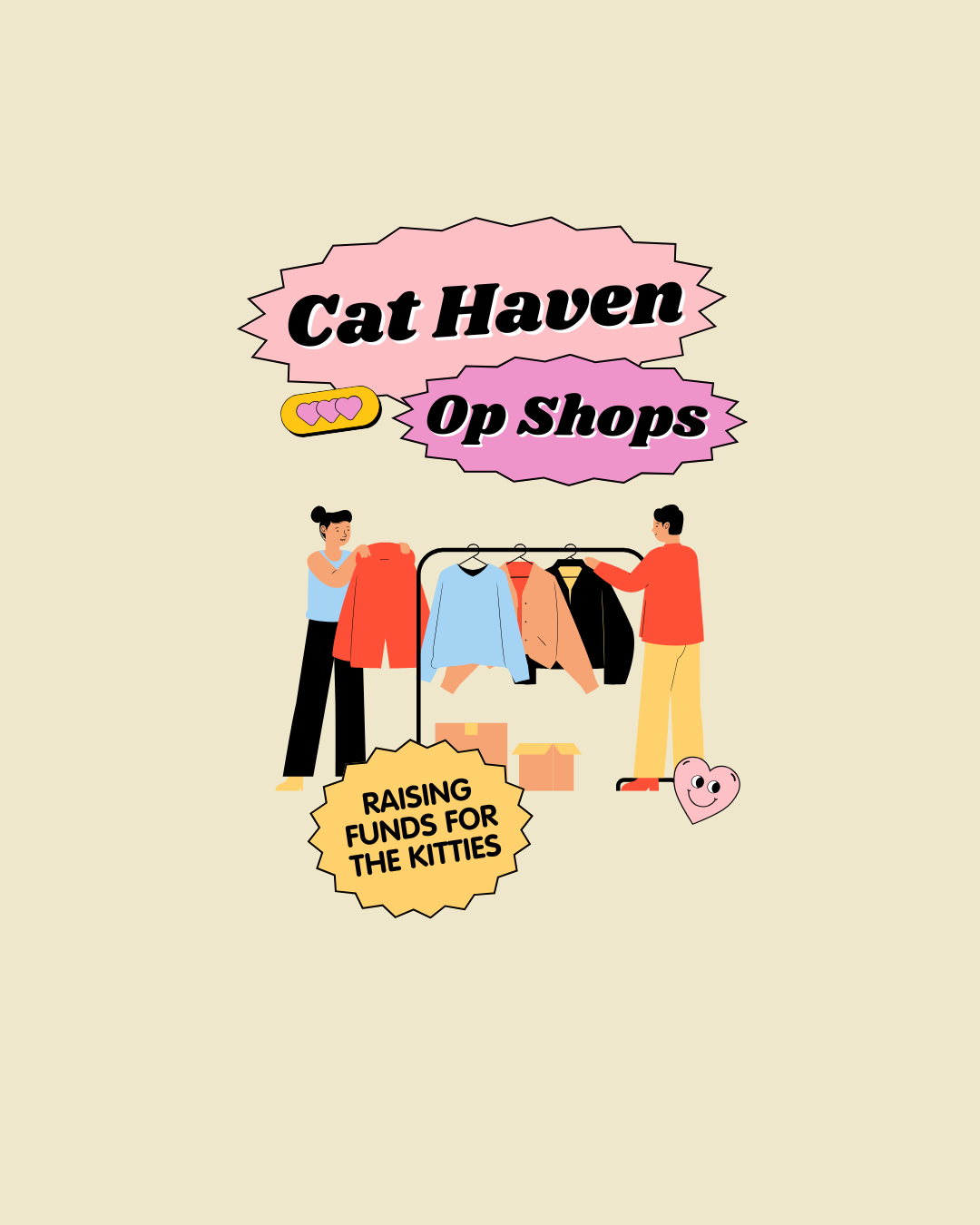 Cat Haven Op Shops - Raising funds for the kitties