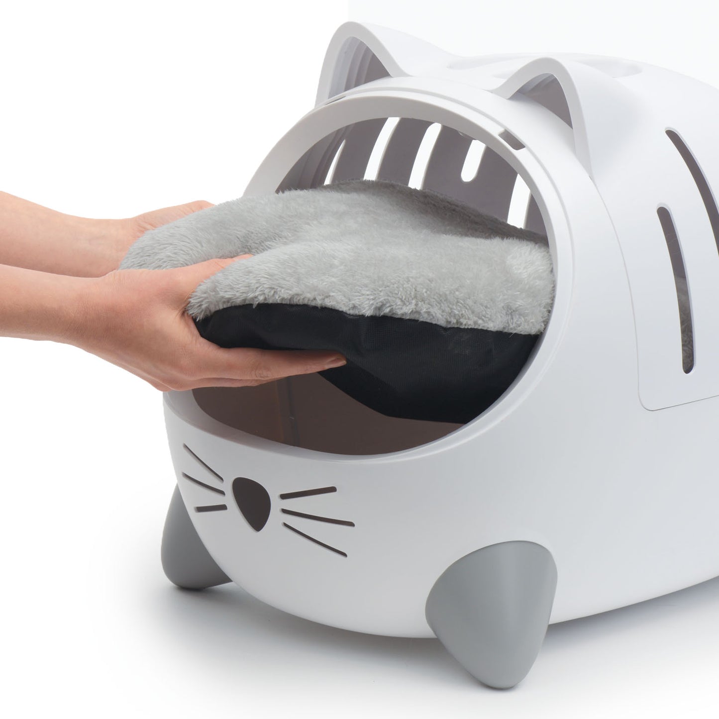 Pixi Mio Personal Cat Carrier/Bed with Cushion