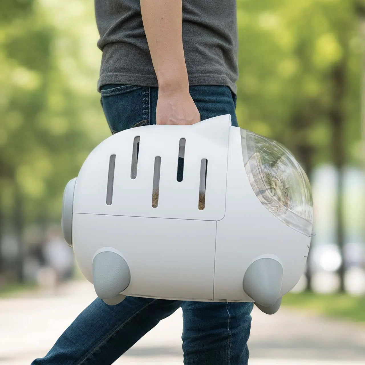Pixi Mio Personal Cat Carrier/Bed with Cushion