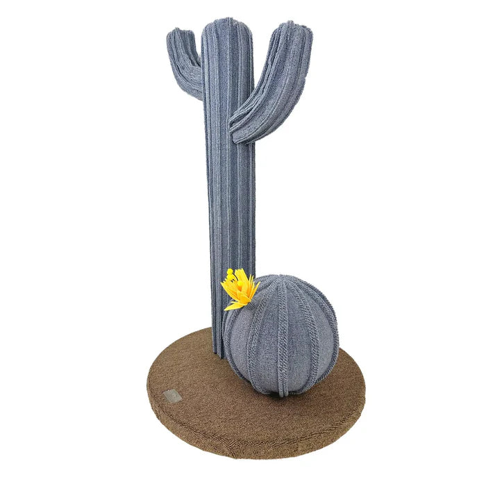 Cattitude Scratch Post Blue Torch Cactus
