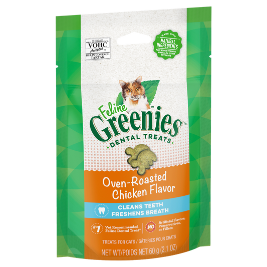 Greenies Treat 60g - Oven Roasted Chicken